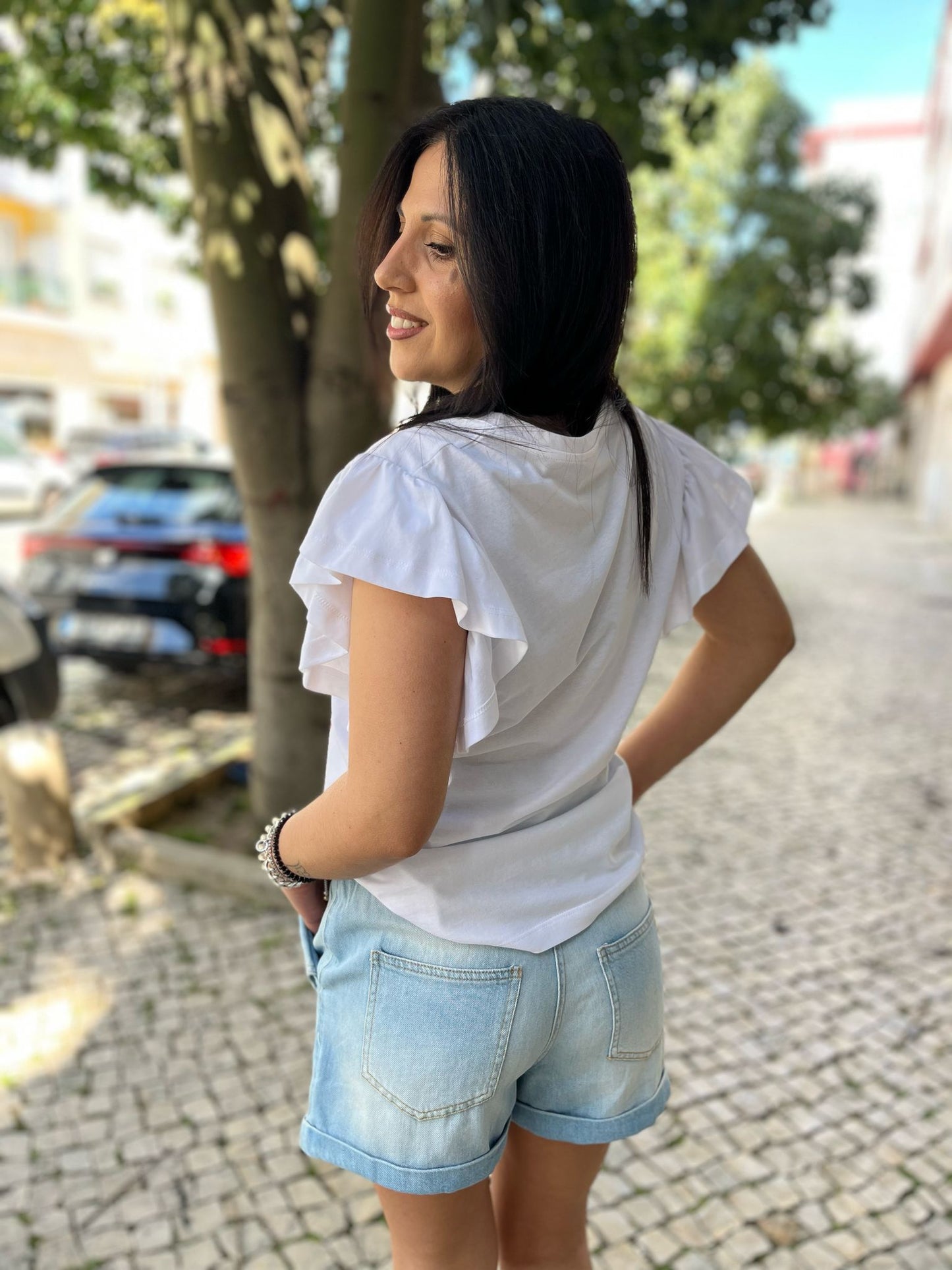 T-SHIRT ESTAMPADA FLY GIRL