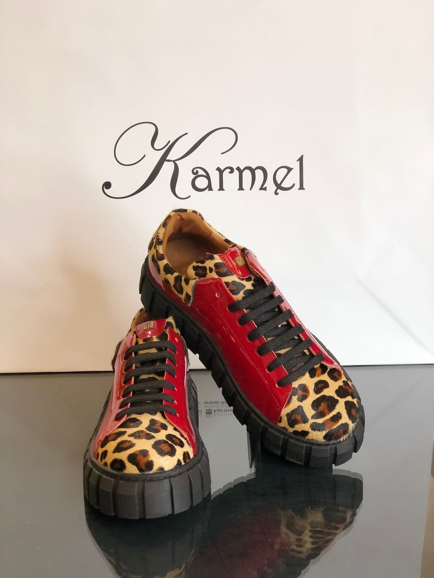 ANIMAL PRINT GUSI TENNIS