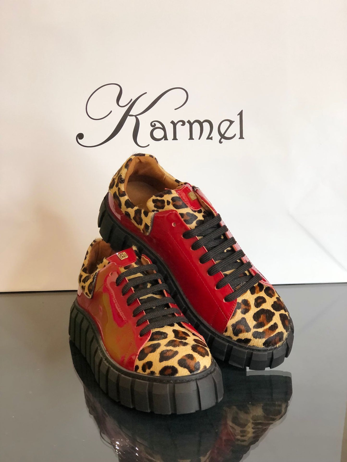 ANIMAL PRINT GUSI TENNIS