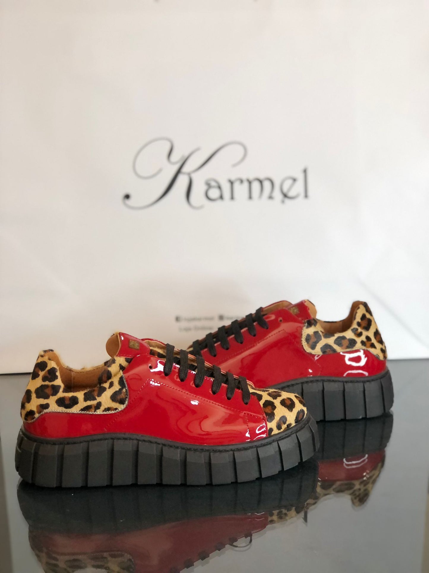 ANIMAL PRINT GUSI TENNIS