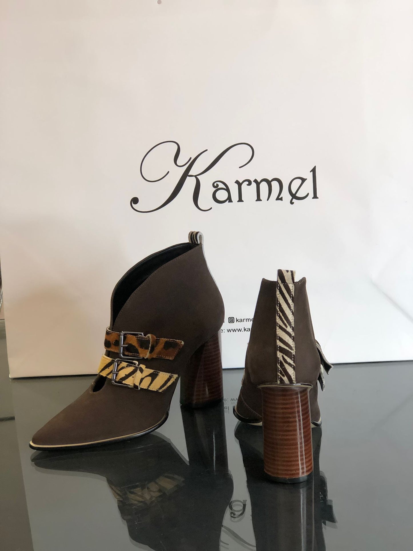 CHAUSSURE AVEC BOUCLE CECCONELLO IMPRIMÉ ANIMAL