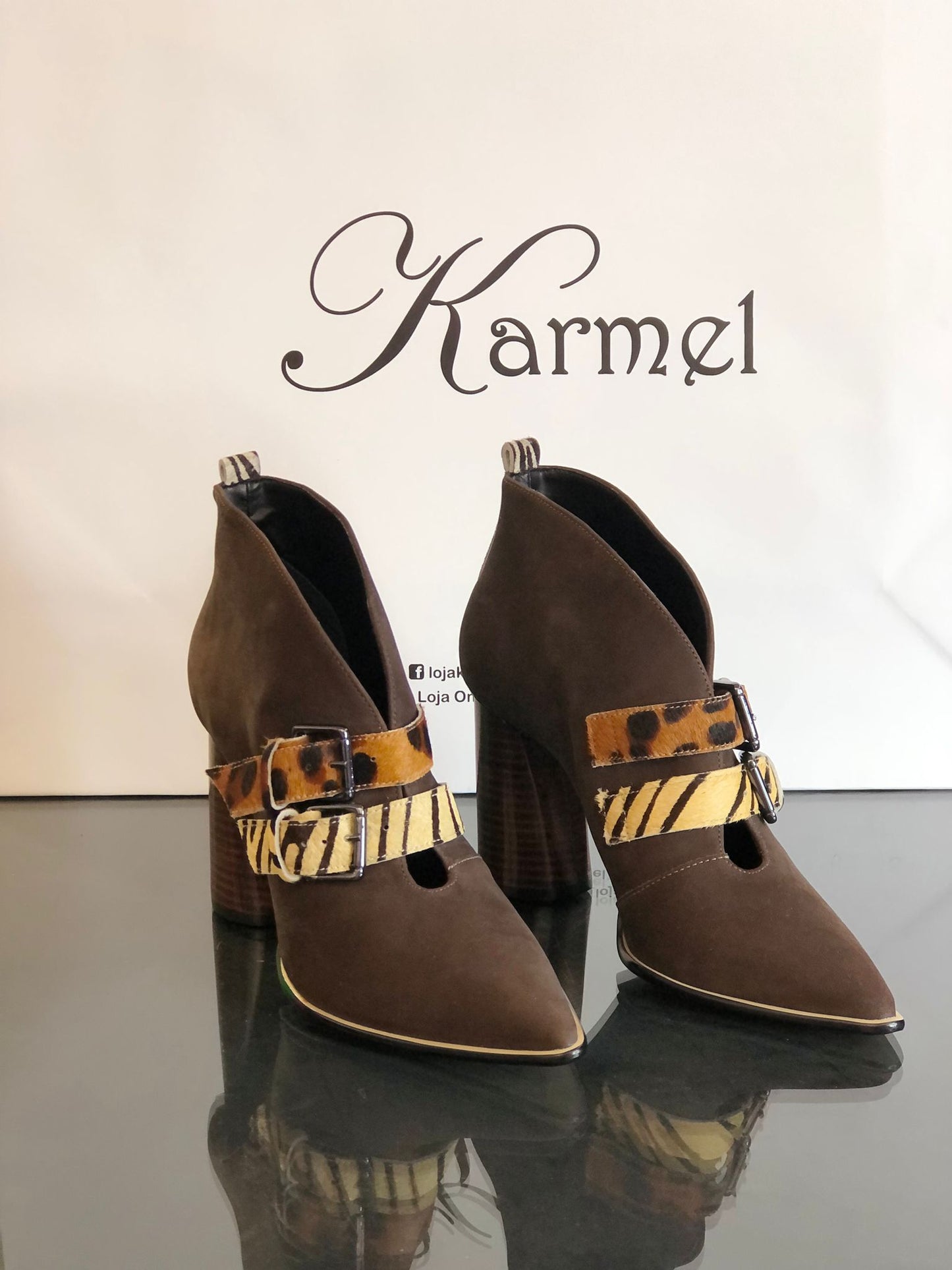 CHAUSSURE AVEC BOUCLE CECCONELLO IMPRIMÉ ANIMAL
