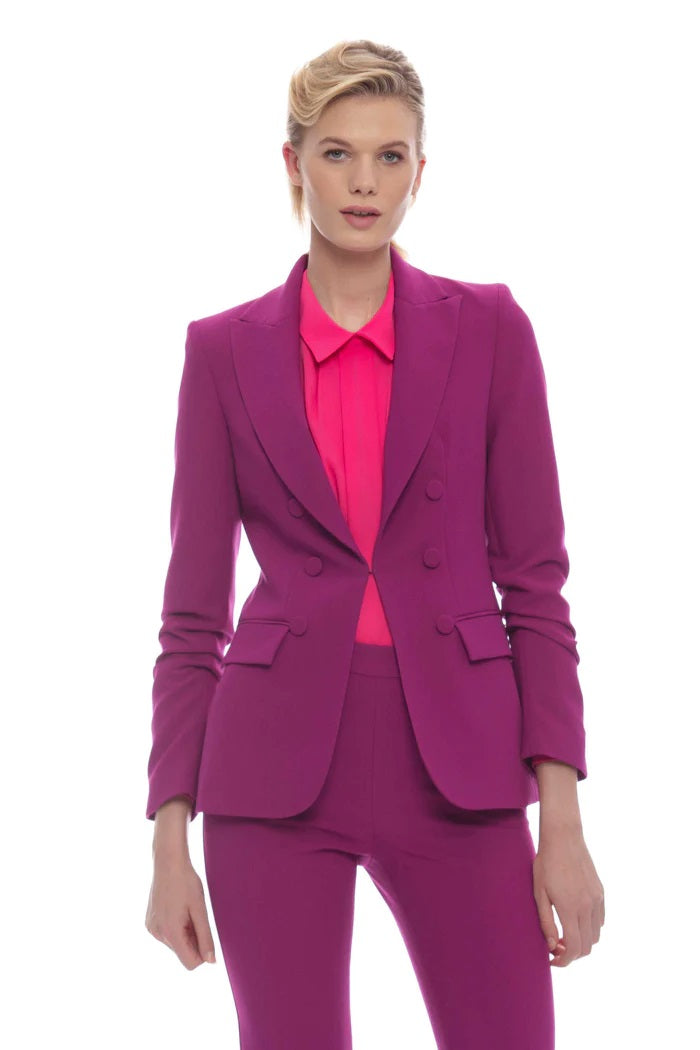 KOCCA DRAPEED SLEEVE BLAZER