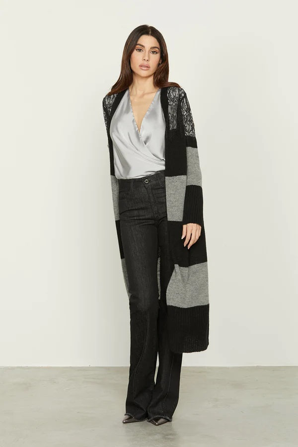 CARDIGAN EN MAILLE RELISH