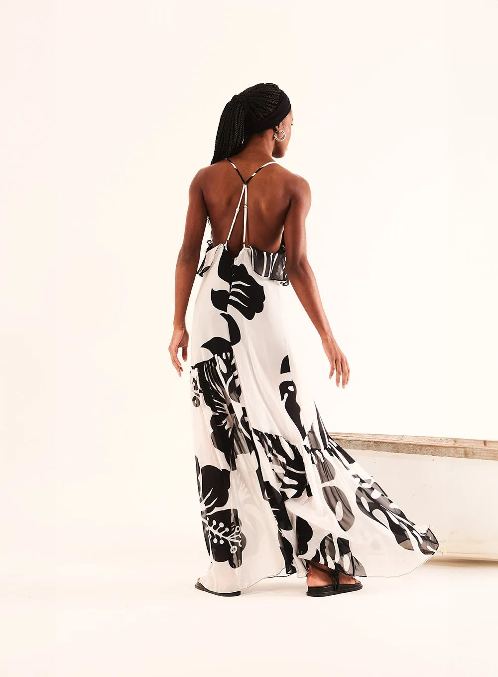 VESTIDO ESTAMPADO OPEN