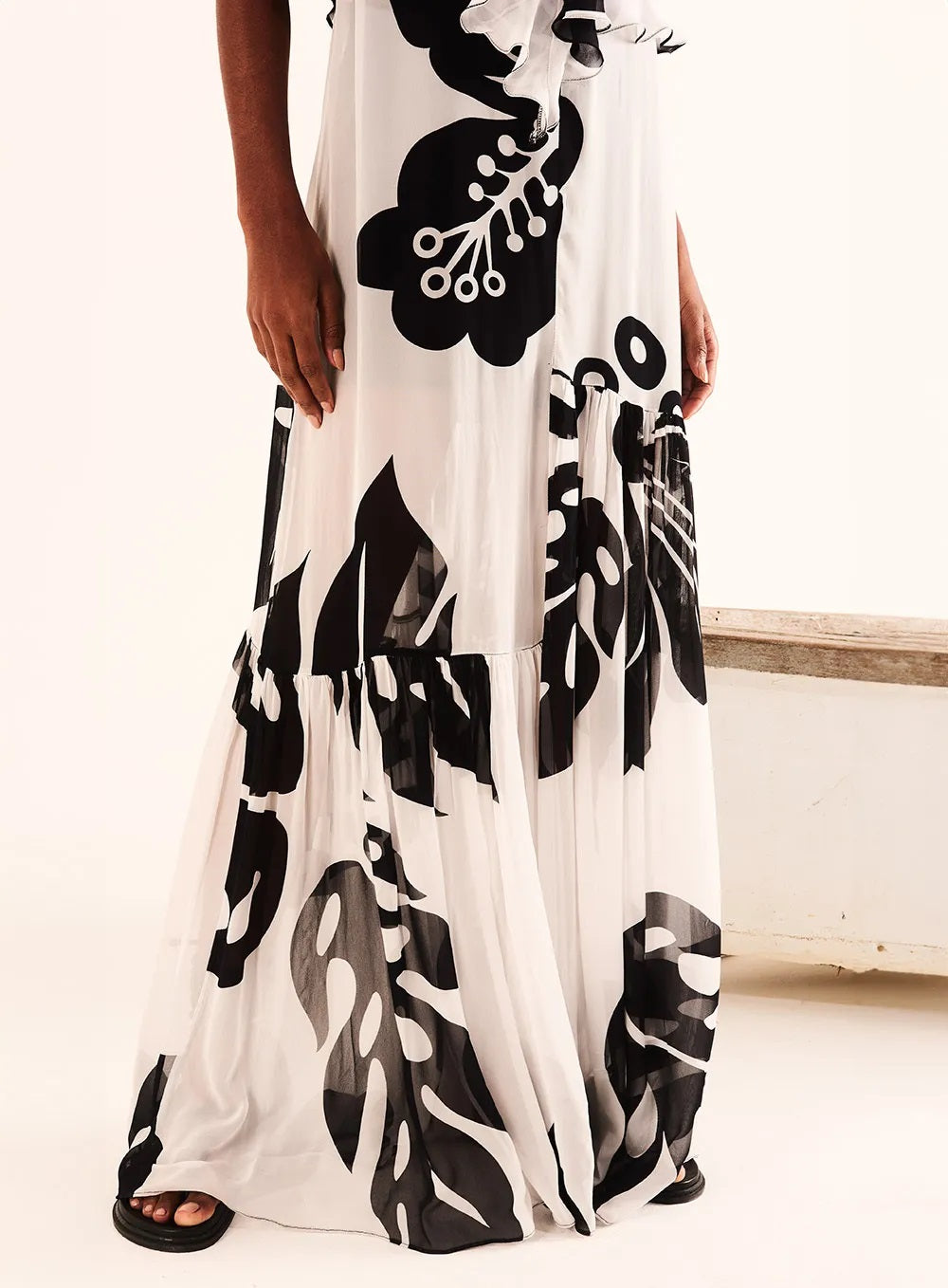 VESTIDO ESTAMPADO OPEN