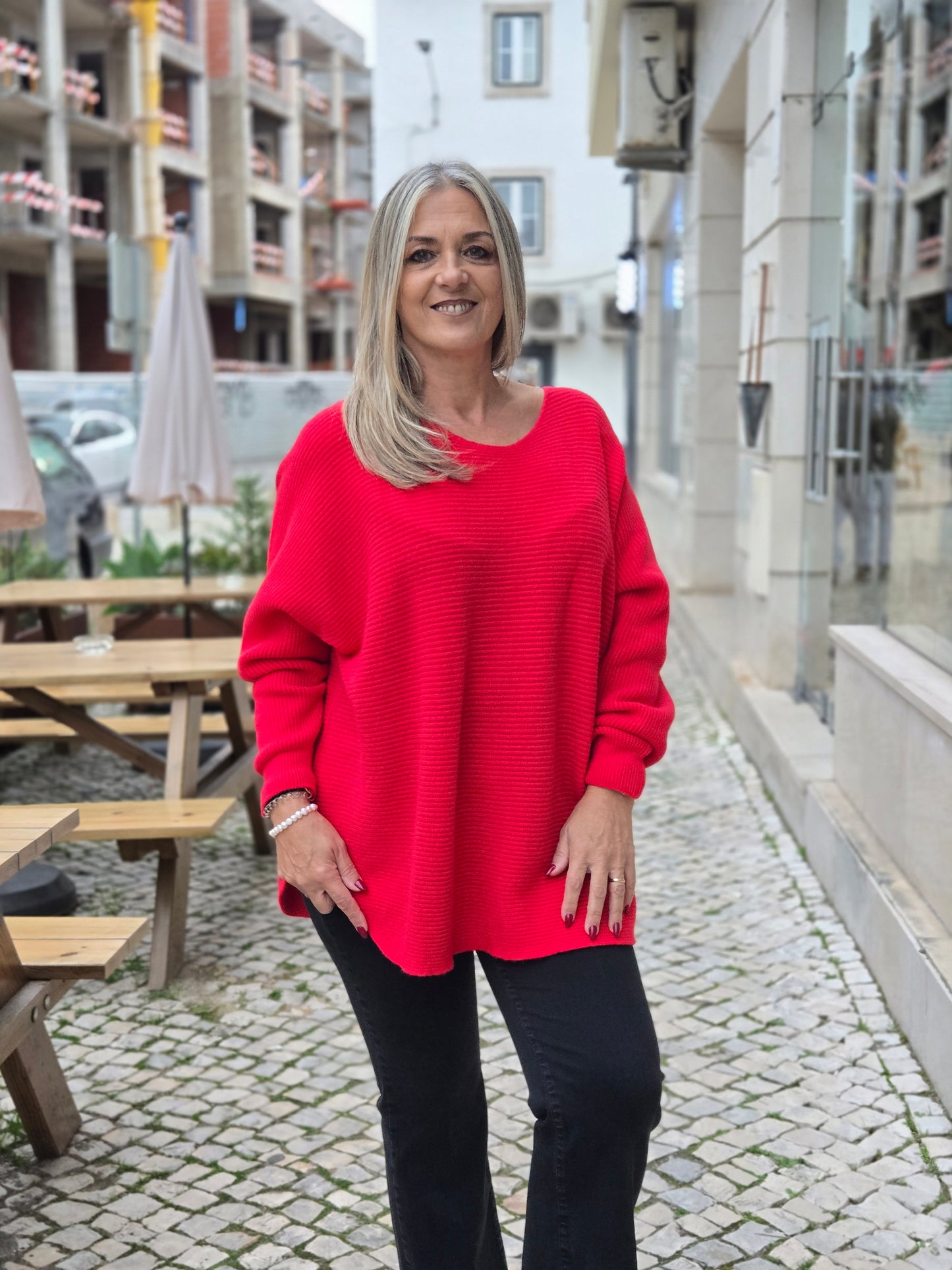 CAMISOLÃO DE MALHA OVERSIZE GUSI
