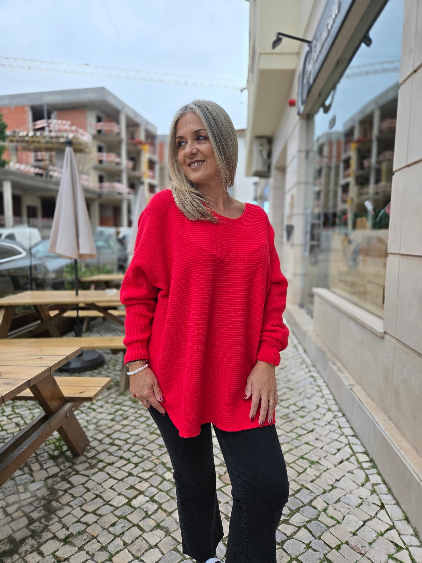 CAMISOLÃO DE MALHA OVERSIZE GUSI