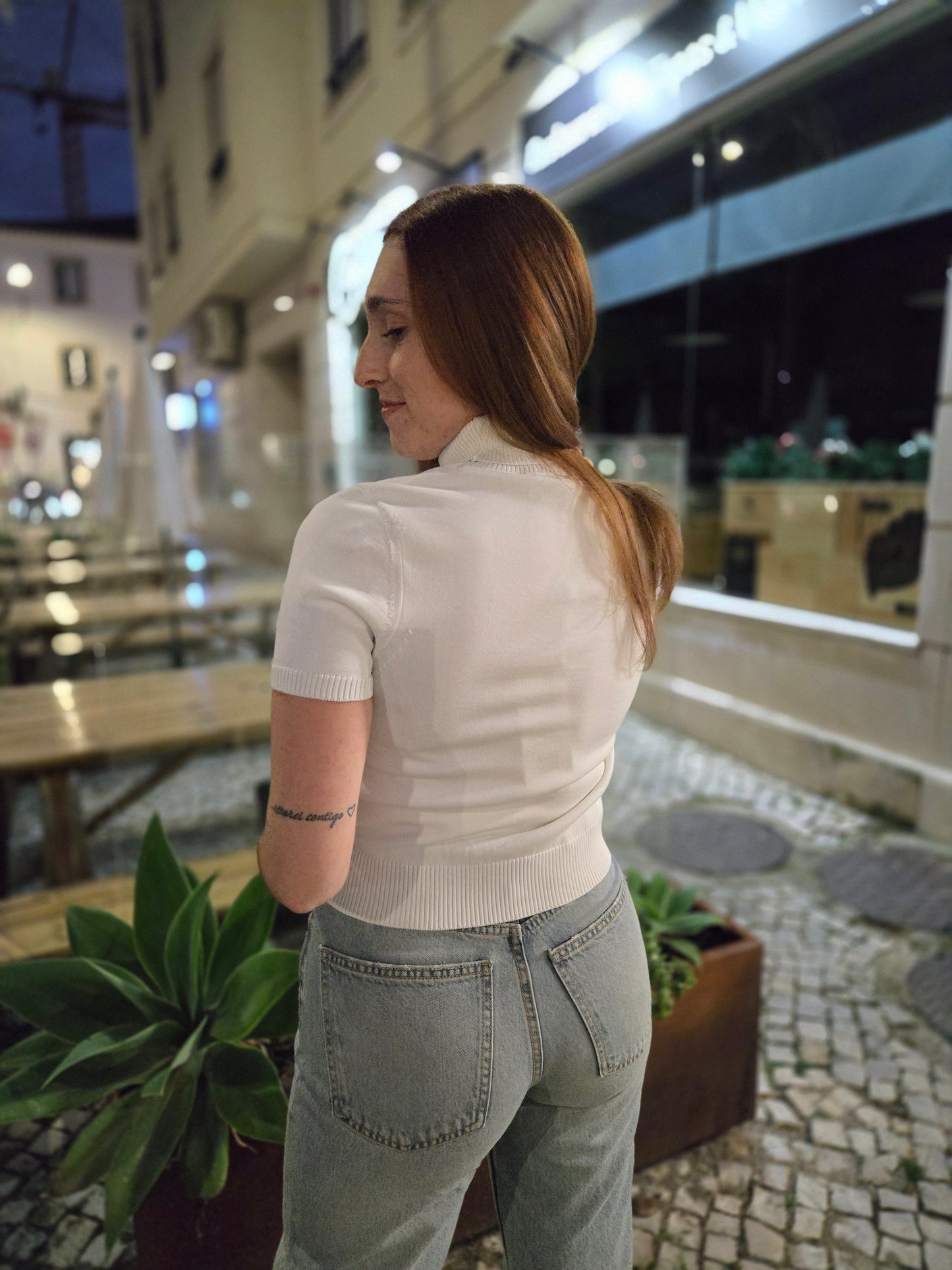 CAMISOLA GOLA ALTA SWALLOW