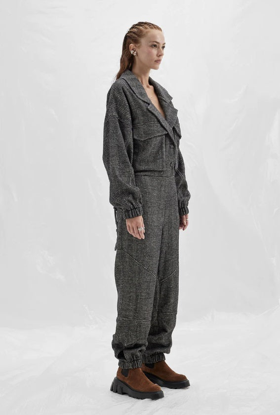 VDR TWEED JUMPSUIT