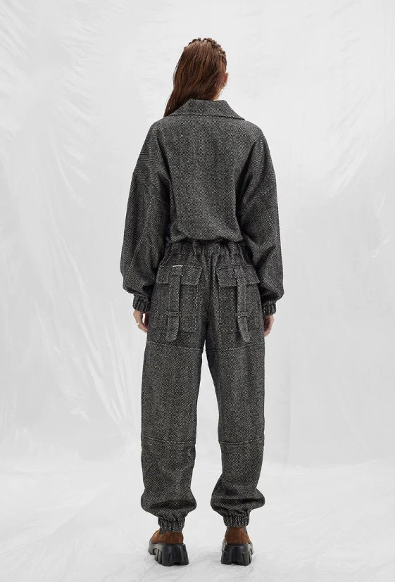 VDR TWEED JUMPSUIT