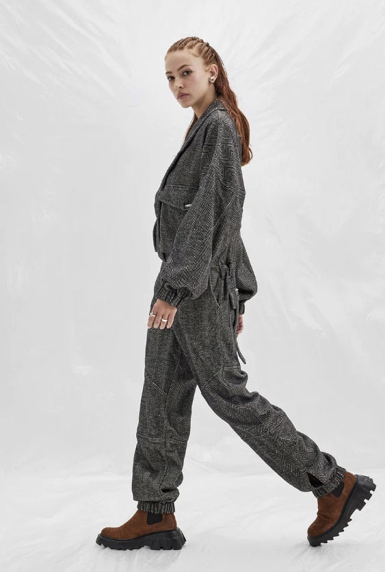 VDR TWEED JUMPSUIT