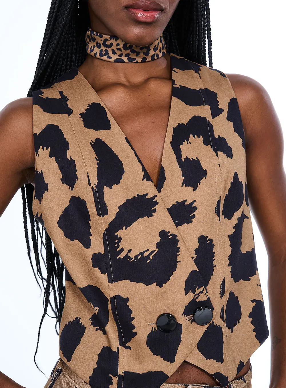 COLETE ANIMAL PRINT OPEN