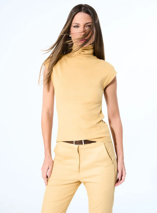 BLUSA MANGA CAVA CANELADA OPEN