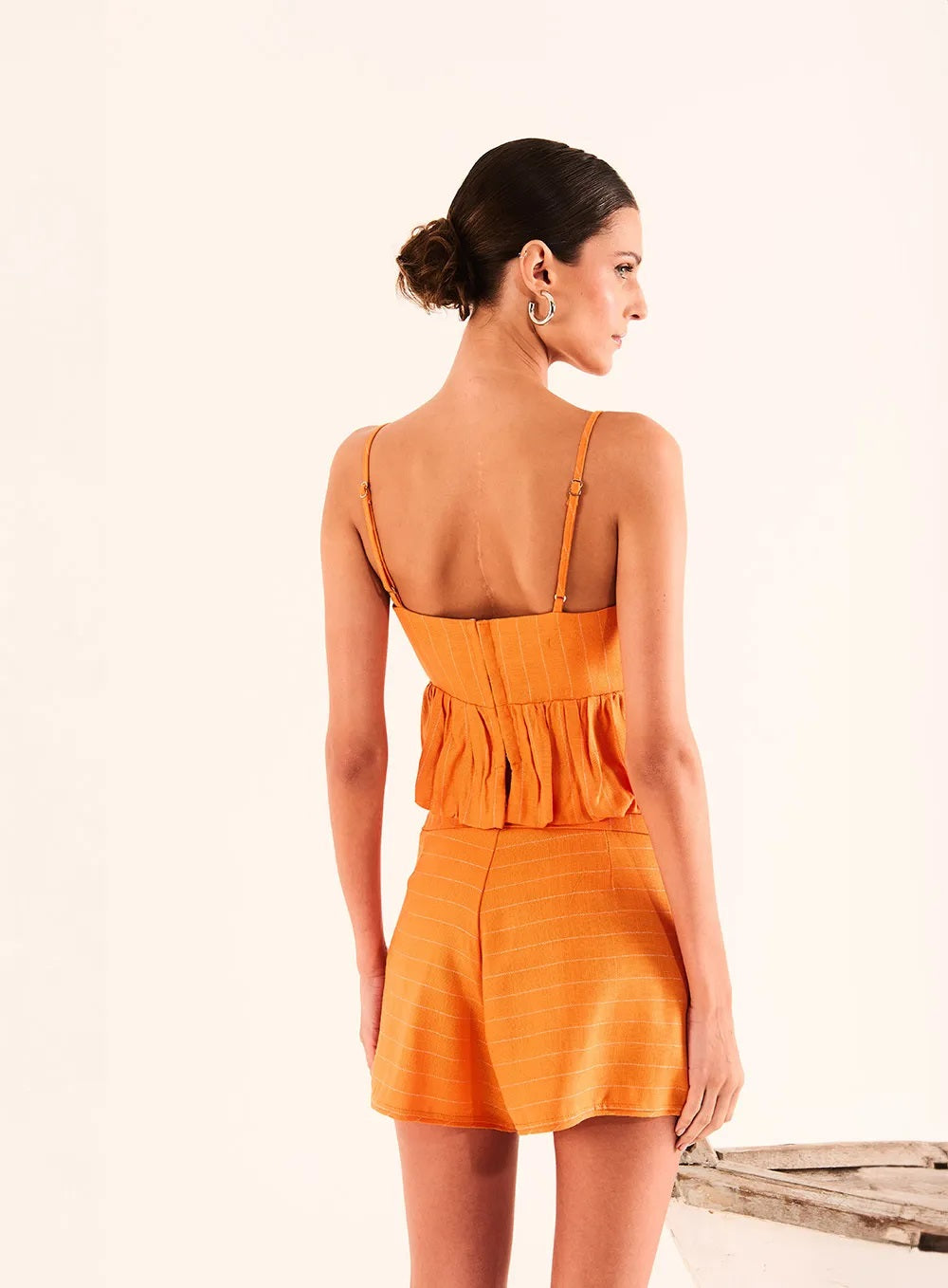 CROP TOP LUREX OPEN