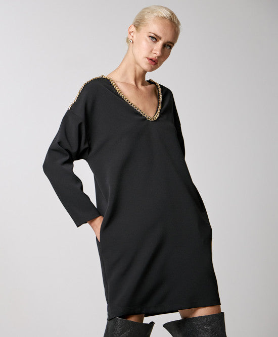 VESTIDO DECOTE CORRENTE ACCESS