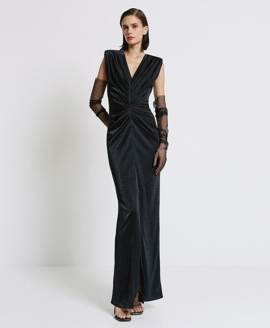 MAXI VESTIDO DRAPEADO ACCESS
