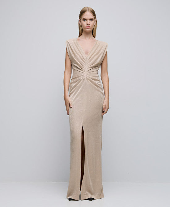 MAXI VESTIDO DRAPEADO ACCESS