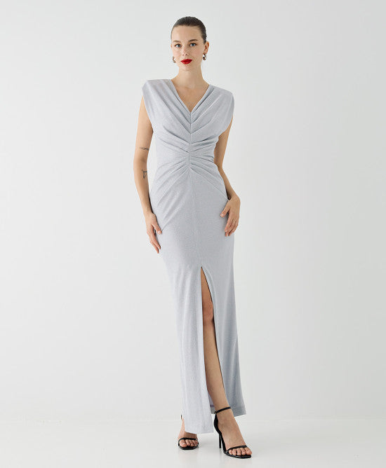 MAXI VESTIDO DRAPEADO ACCESS