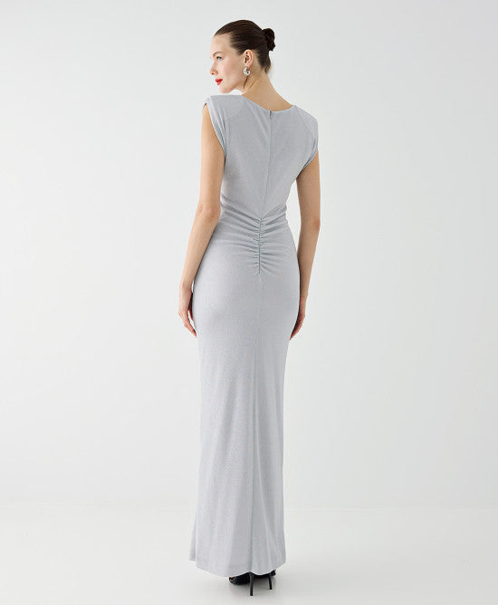 MAXI VESTIDO DRAPEADO ACCESS