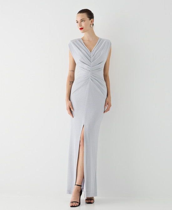 MAXI VESTIDO DRAPEADO ACCESS