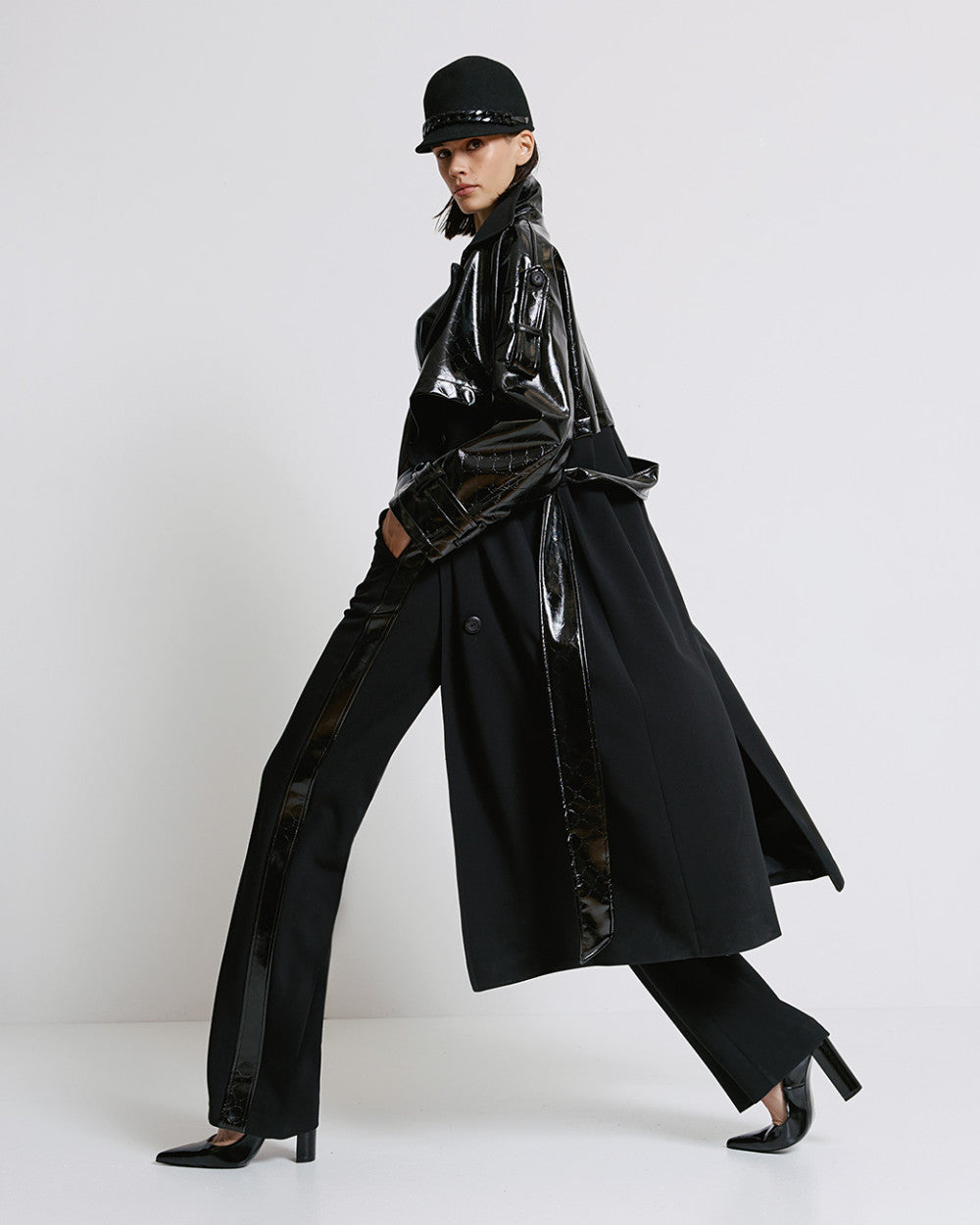 TRENCH COAT COM ECOPELE ACCESS