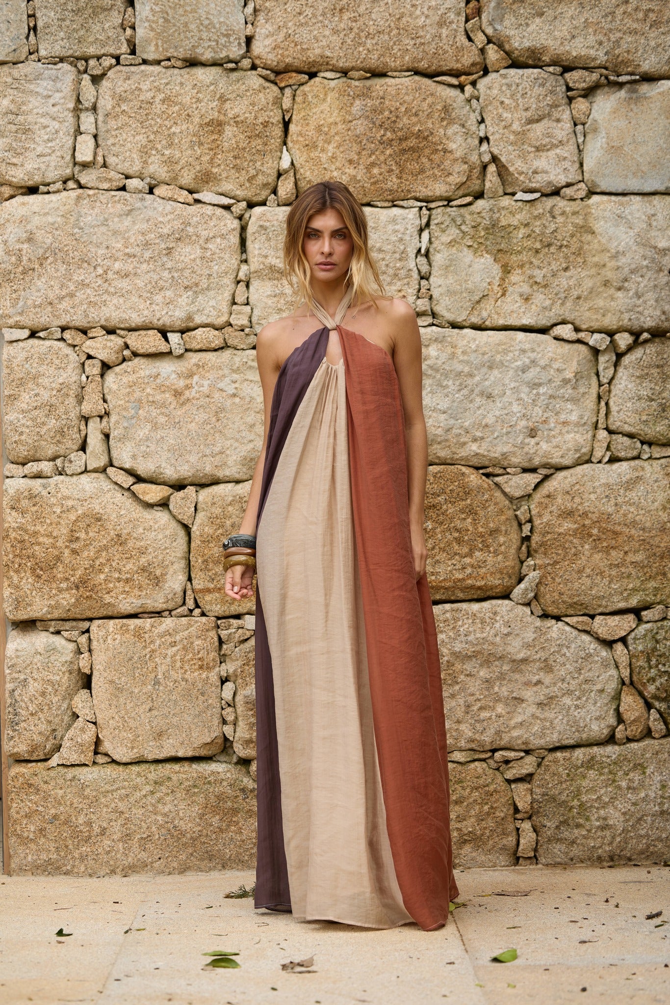 VESTIDO MULTICOLOR SWALLOW