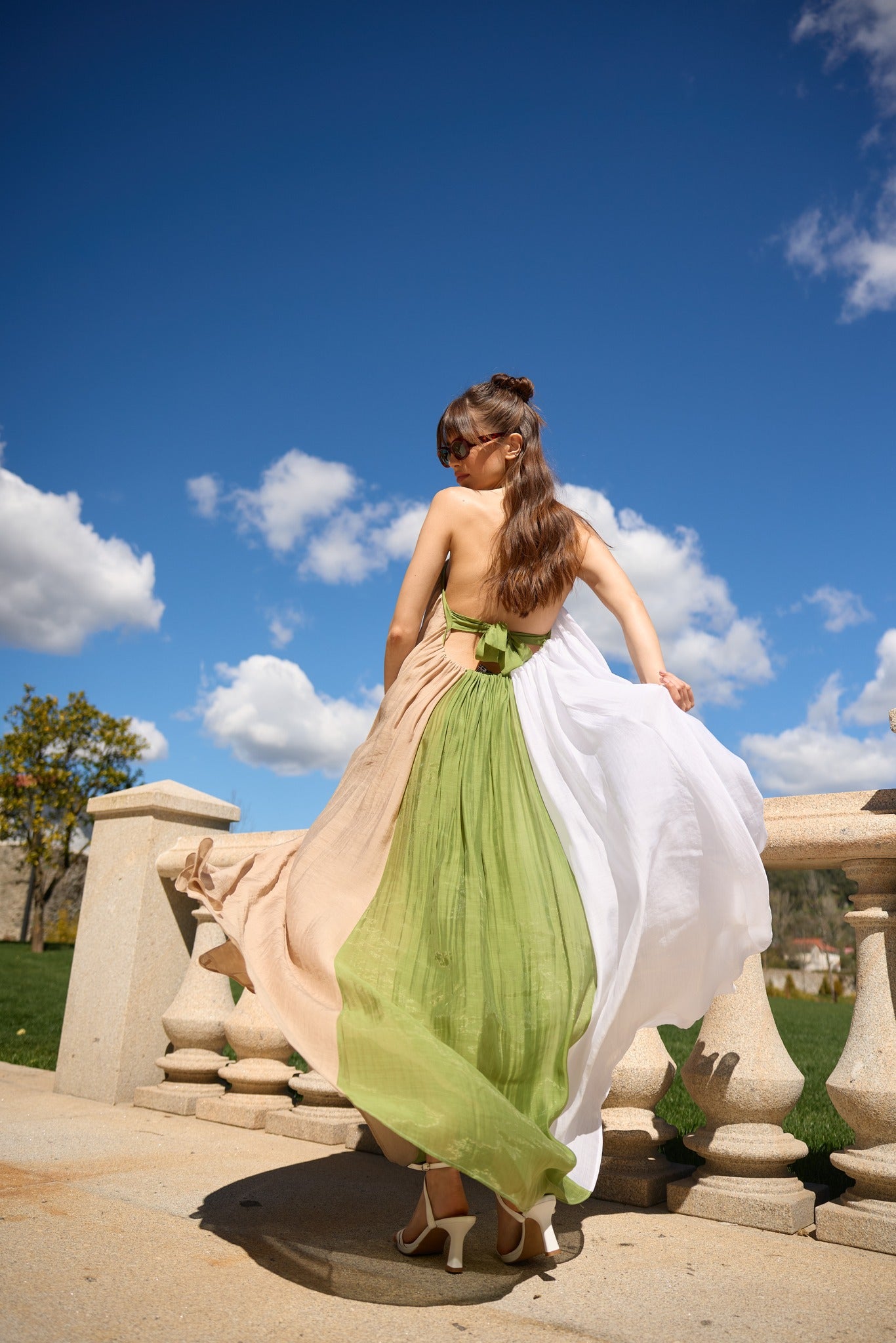 VESTIDO MULTICOLOR SWALLOW