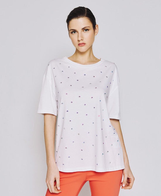 T-SHIRT COM STRASS ACCESS