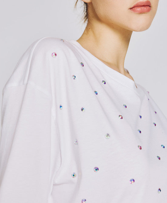 T-SHIRT COM STRASS ACCESS