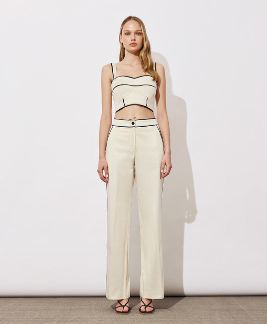 ACCESS CONTRAST DETAIL TROUSERS