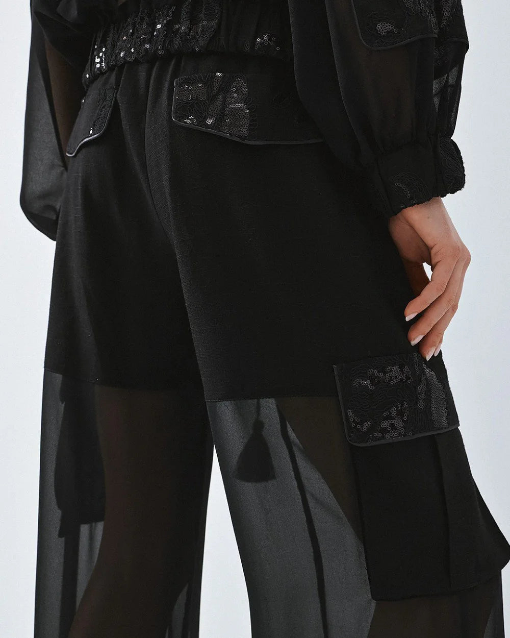 CALÇAS CARGO SEMI TRANSPARENTES ACCESS