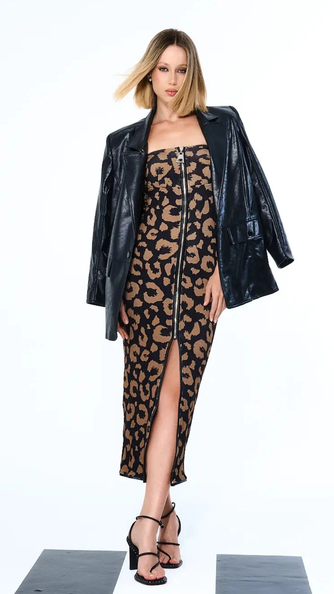 VESTIDO ANIMAL PRINT OPEN
