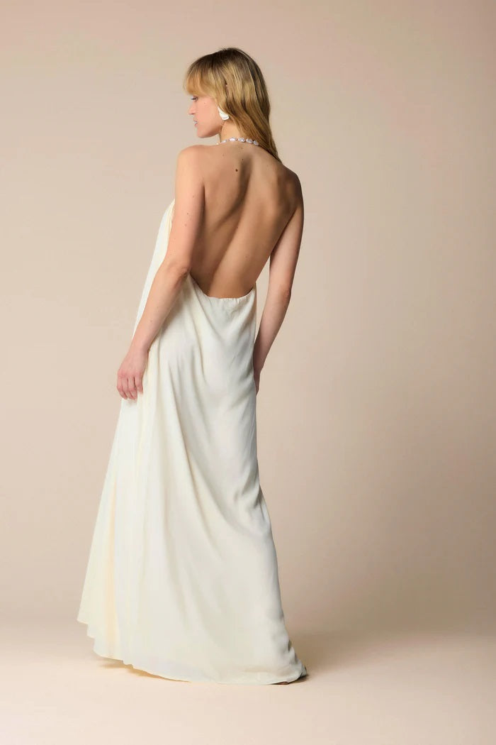 VESTIDO COM ALÇA EM PÉROLAS KOCCA