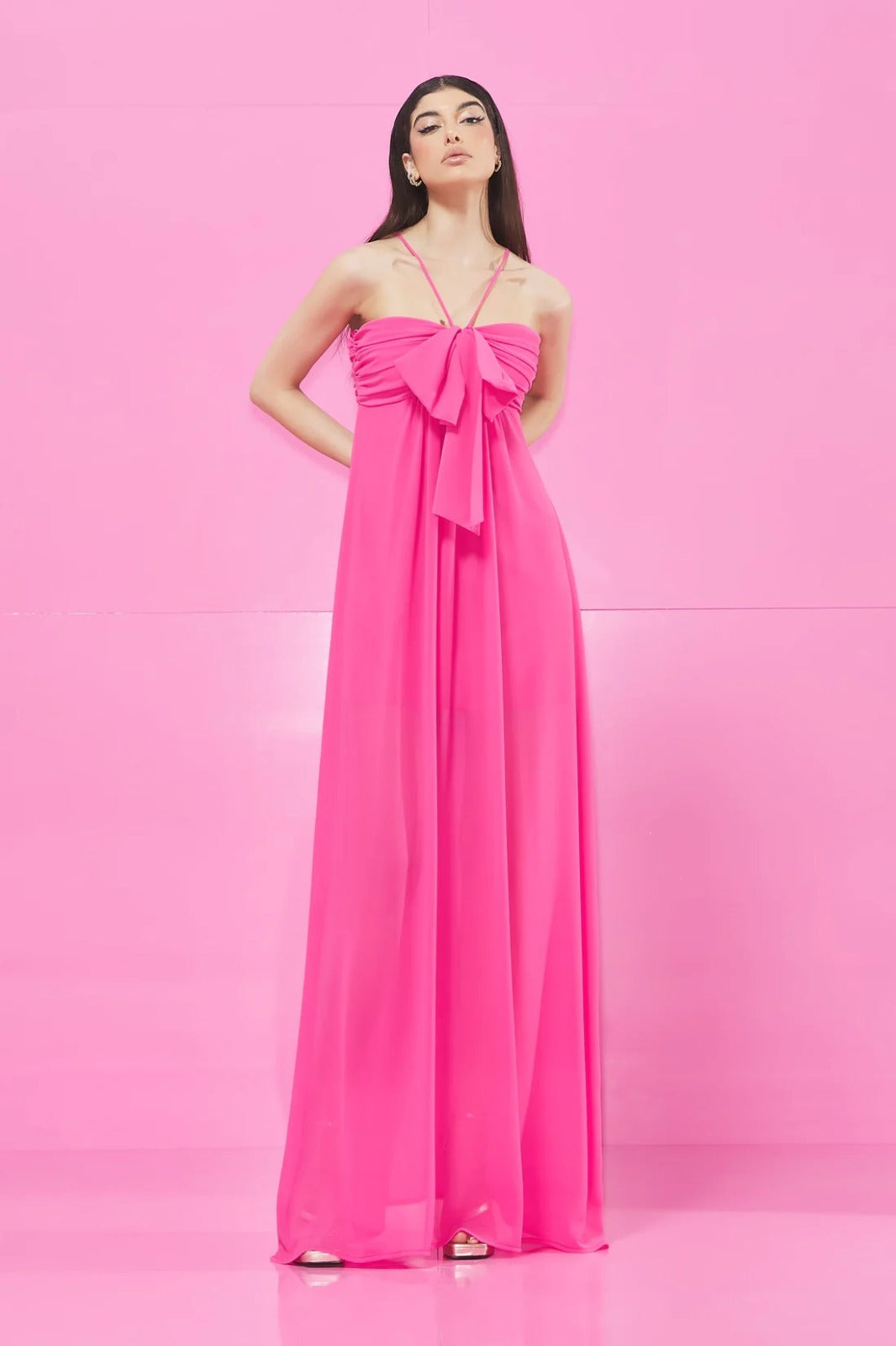ROBE AVEC NŒUD RELISH