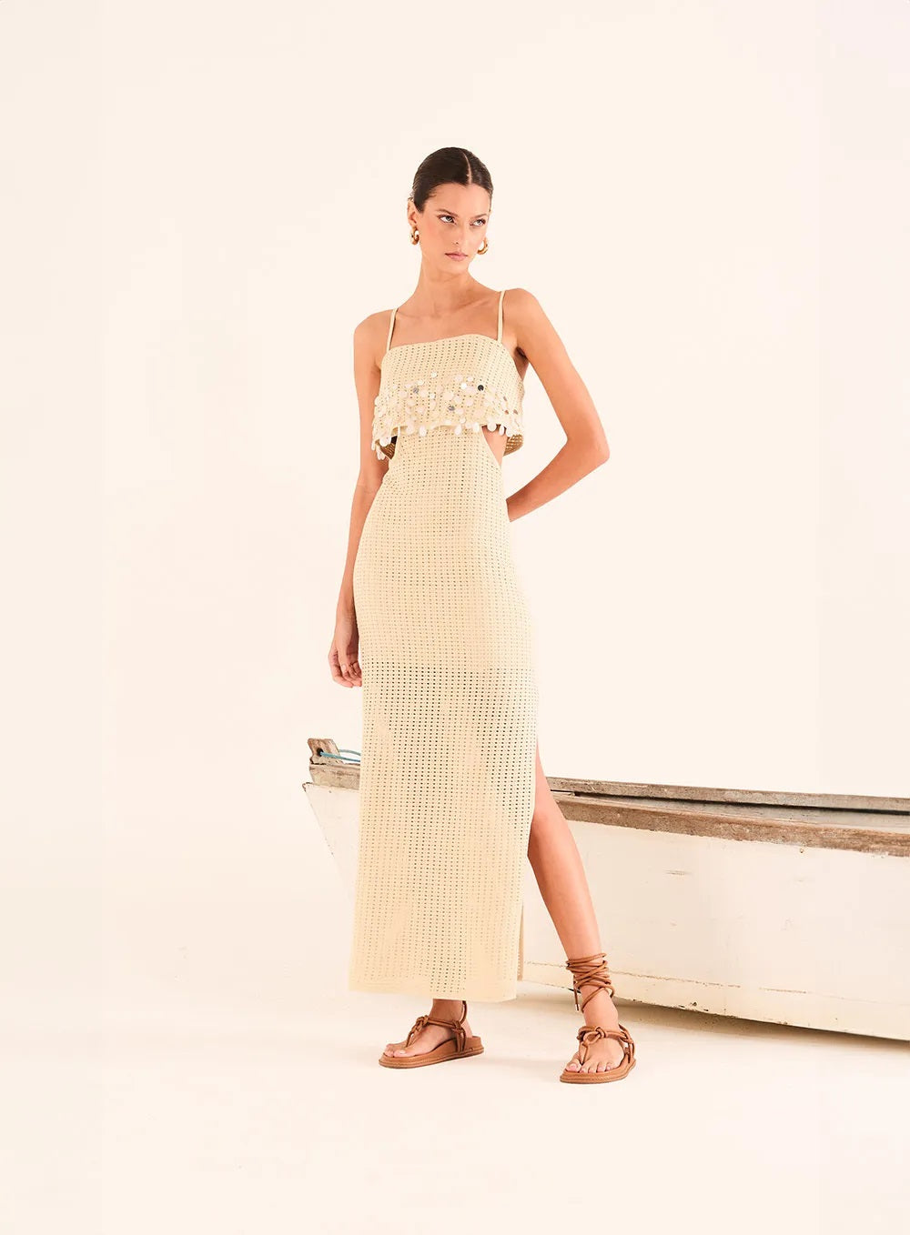 VESTIDO BORDADO OPEN