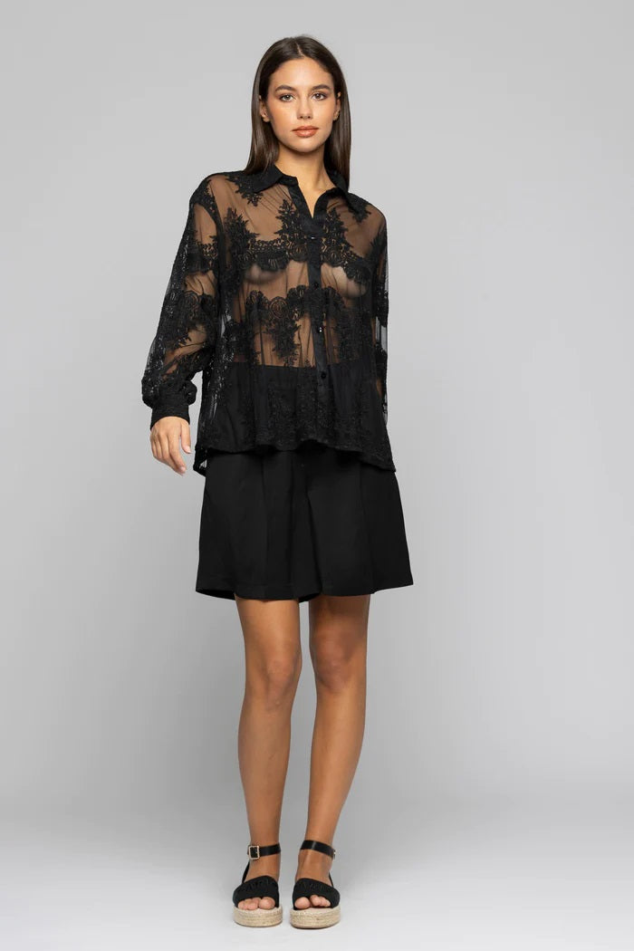 CAMISA BORDADA KOCCA