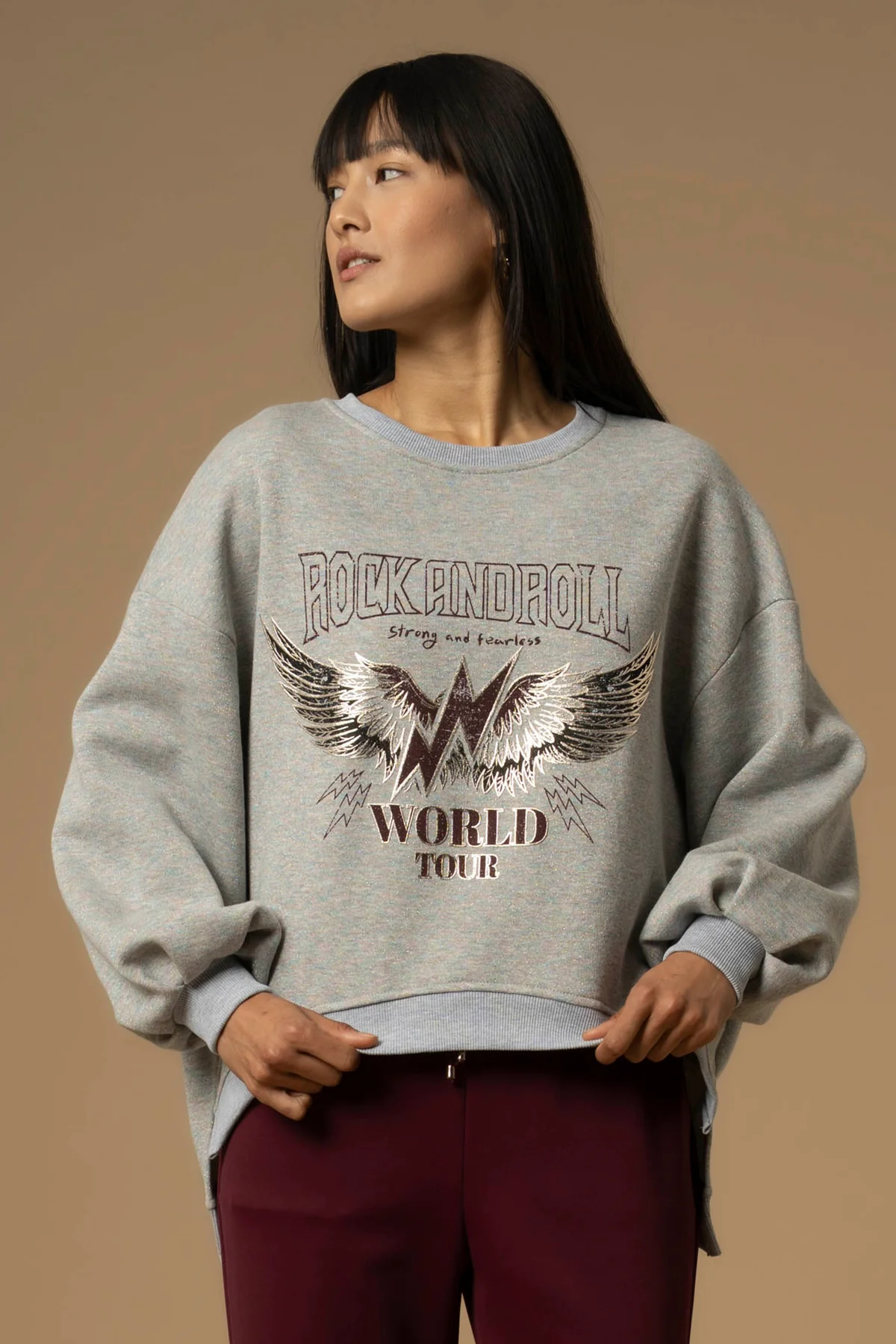 SWEATSHIRT ROCK ANDROLL KOCCA