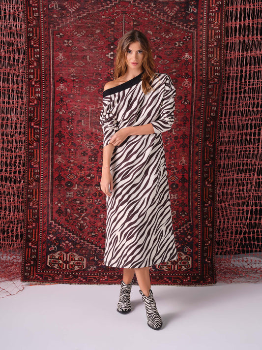 VESTIDO ZEBRA GUSI