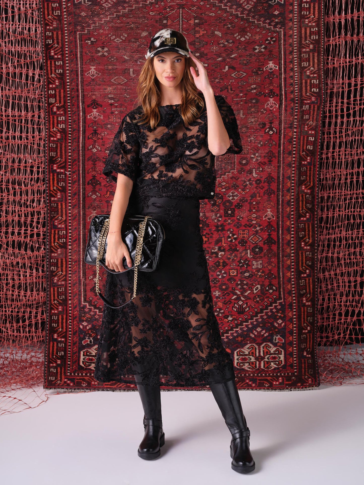 CAMISOLA RENDA BORDADA GUSI