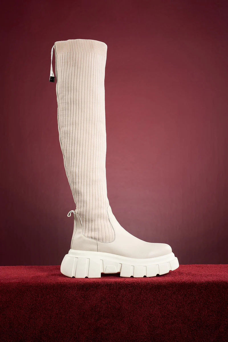 BOTA CANO ALTO MALHA VDR