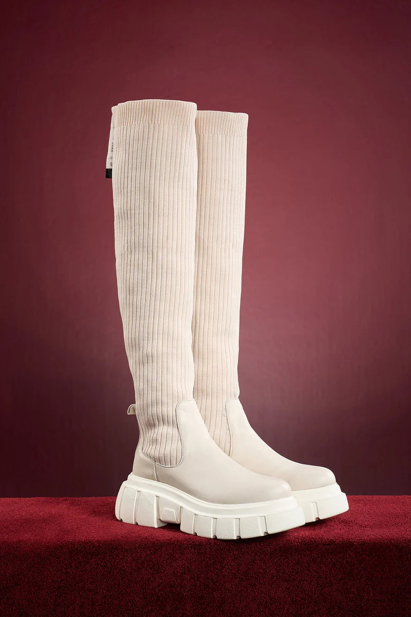BOTA CANO ALTO MALHA VDR