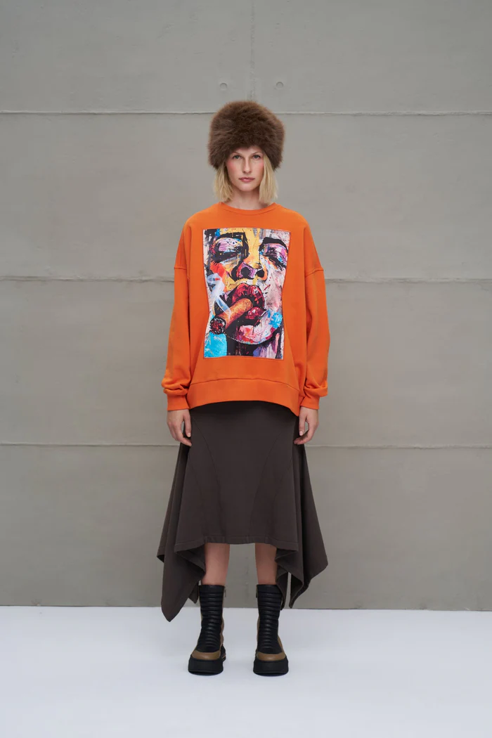 SWEAT COM ESTAMPA VDR
