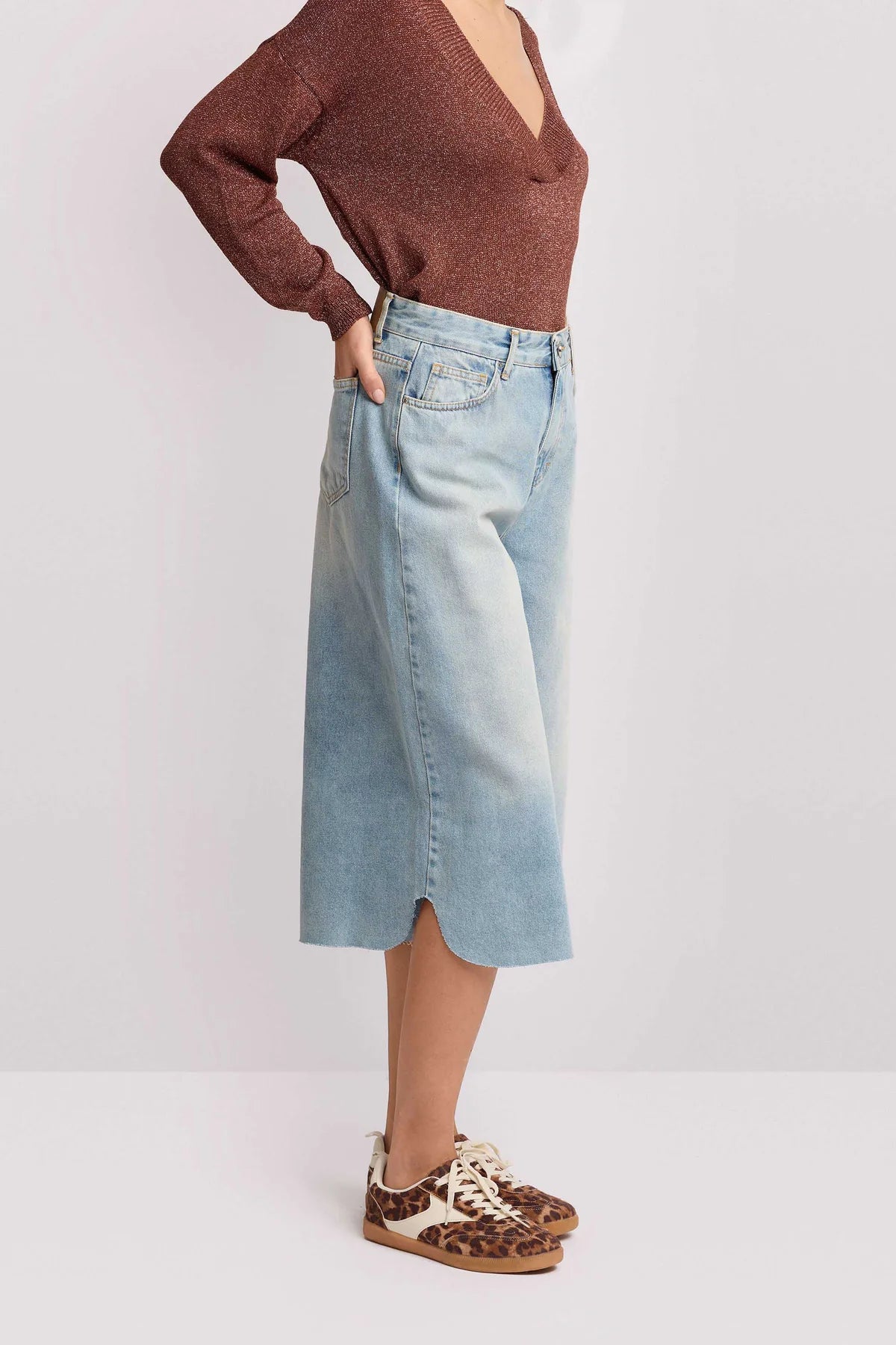 BERMUDAS CAPRI DENIM KOCCA