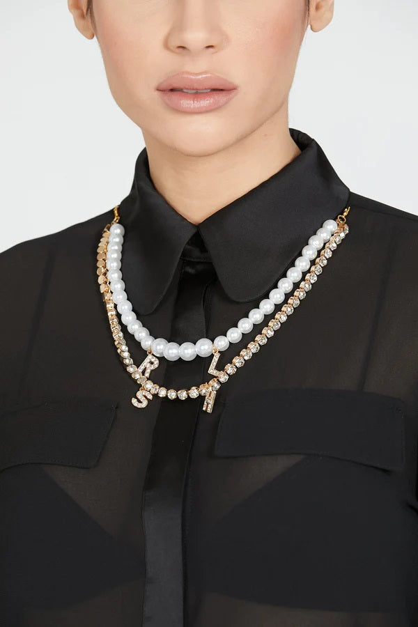 RELISH NECKLACE SHIRT