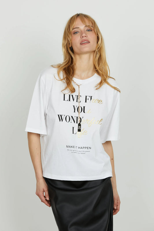 T-SHIRT ESTAMPADA RELISH