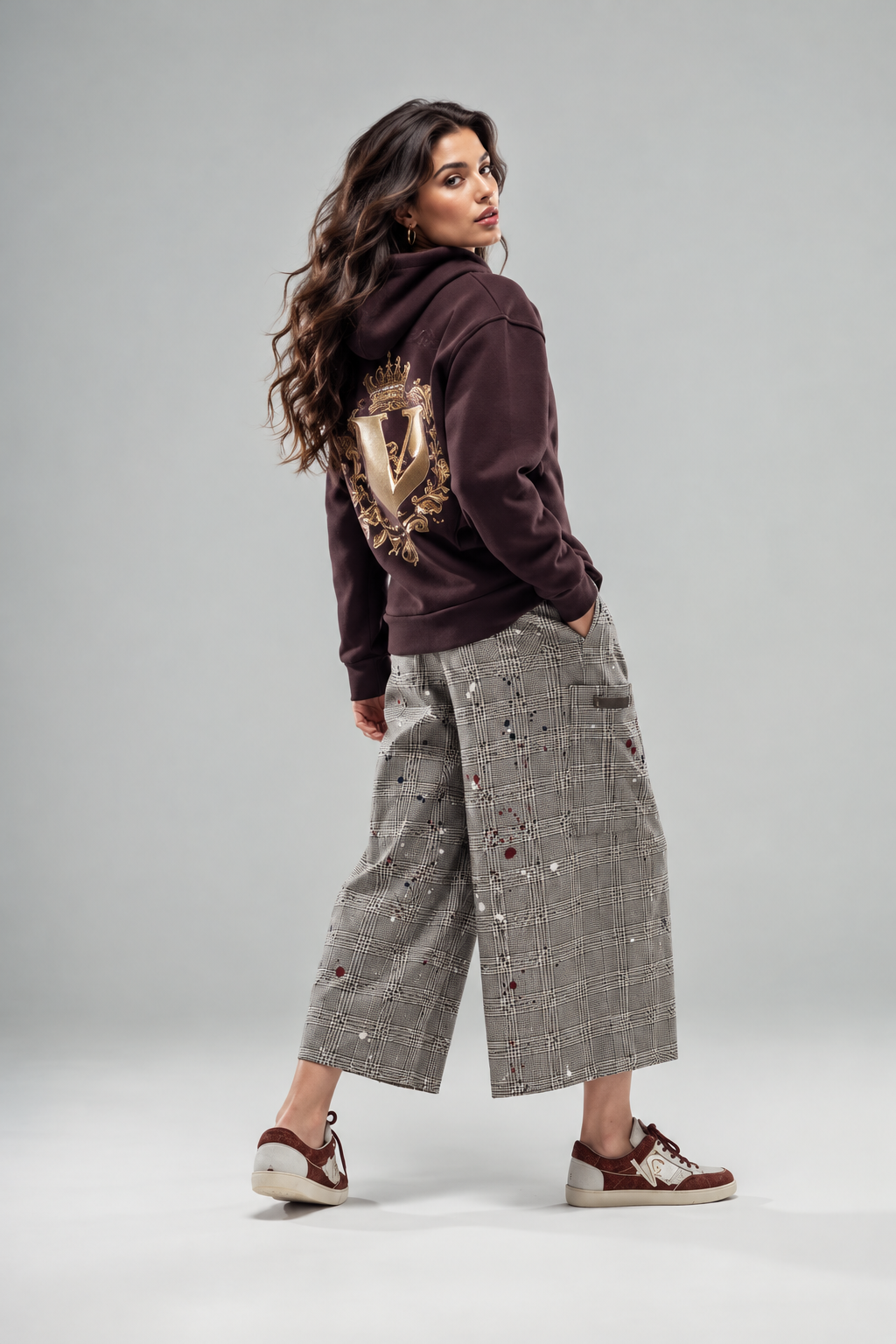 SWEATSHIRT COM CAPUZ E ESTAMPA - VDR