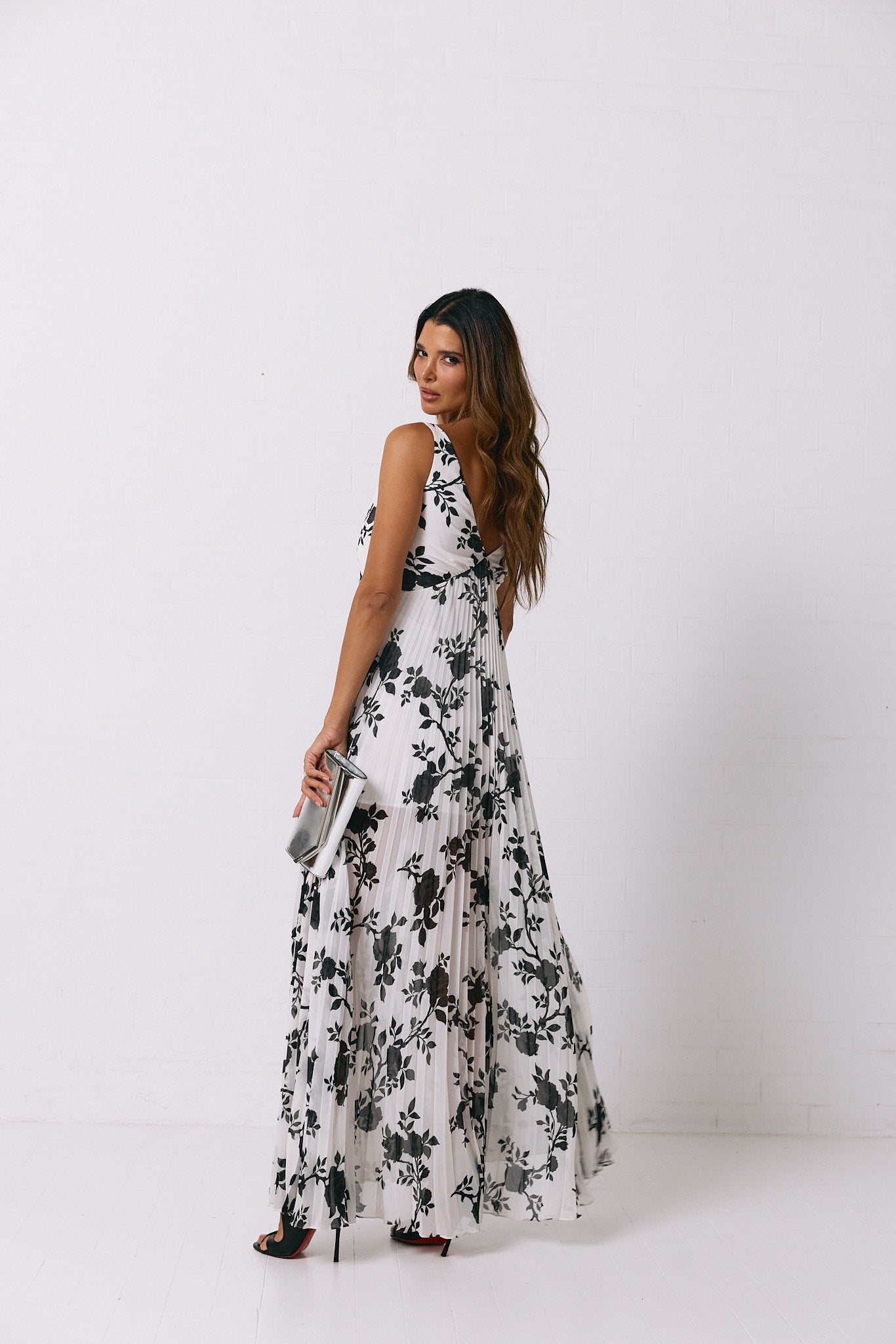 VESTIDO PLISSÉ SWALLOW