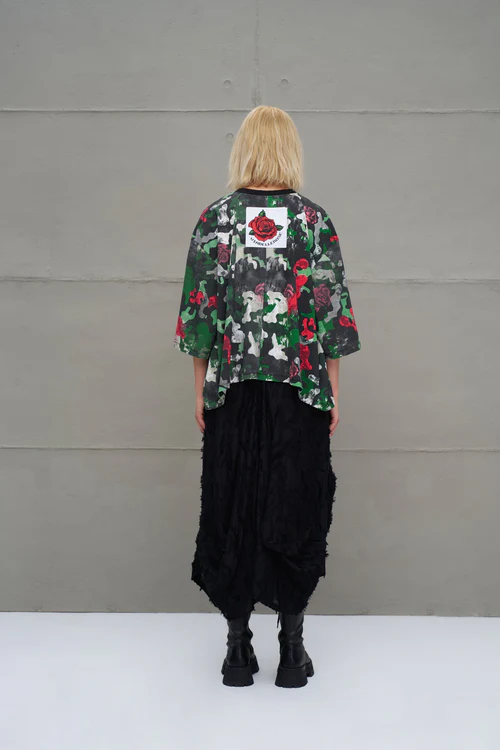 T-SHIRT TROPA FLORAL