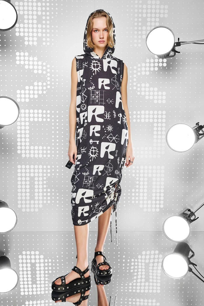 VESTIDO ESTAMPADO VDR